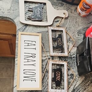 Lot Of Farmhouse Style Signs